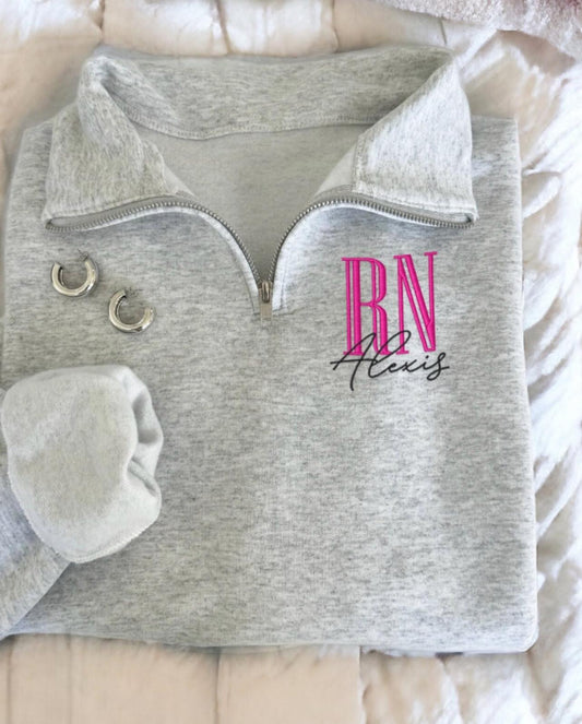 Custom Quarter Zip
