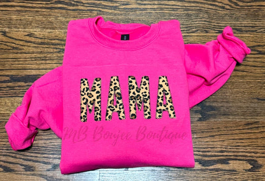 Mama Cheetah Appliqué